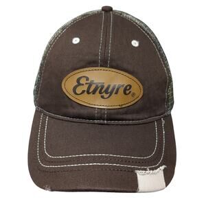Etnyre Snapback Trucker Cap Multicolor One Size Adjustable Mesh Back Camo HTT